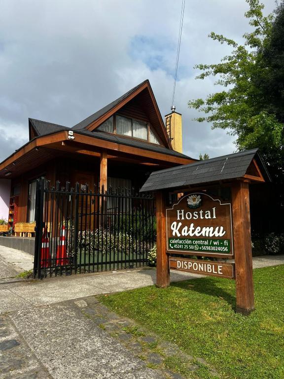 Hostal Katemu Villarrica Eksteriør bilde